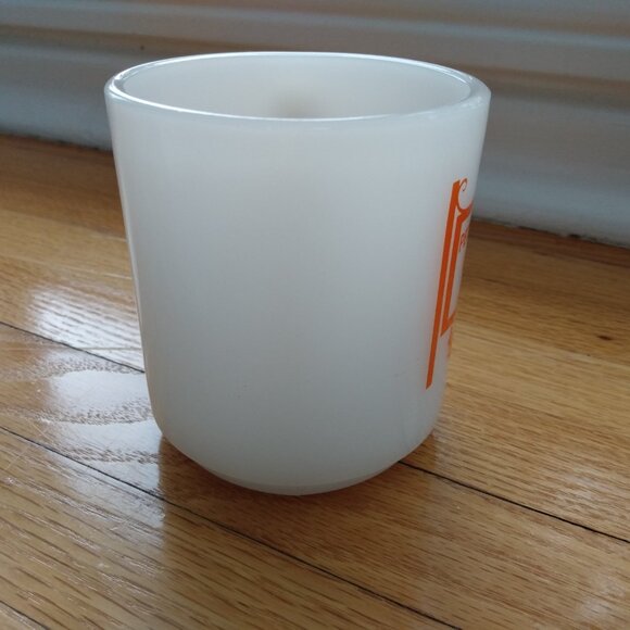 Vintage Milkglass Mug "Pete's Auto Centre" Retro Car Mechanic #1 - Picture 10 of 12